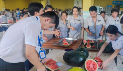 戰(zhàn)高溫，送清涼，愛心傳遞沁人心